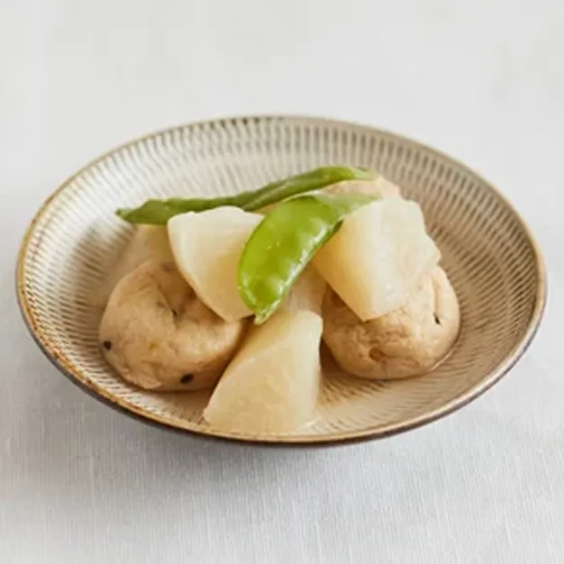 大根とがんものふくめ煮